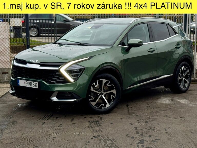 Kia Sportage 1.6 CRDi mHEV Platinum 4WD A/T