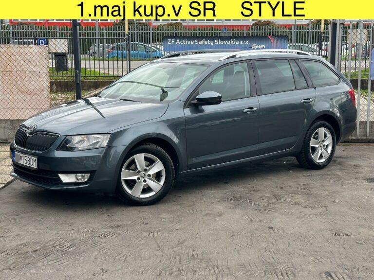 Škoda Octavia Combi 1.6 TDI 110k Style