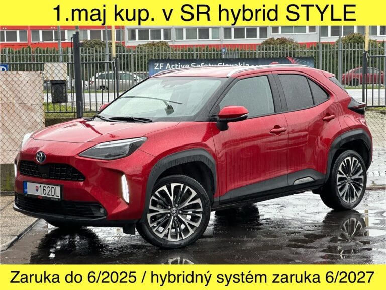 Toyota Yaris Cross STYLE 1.5 Hybrid