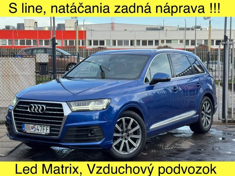 Audi Q7 3.0 TDI 272k quattro tiptronic 8-st.