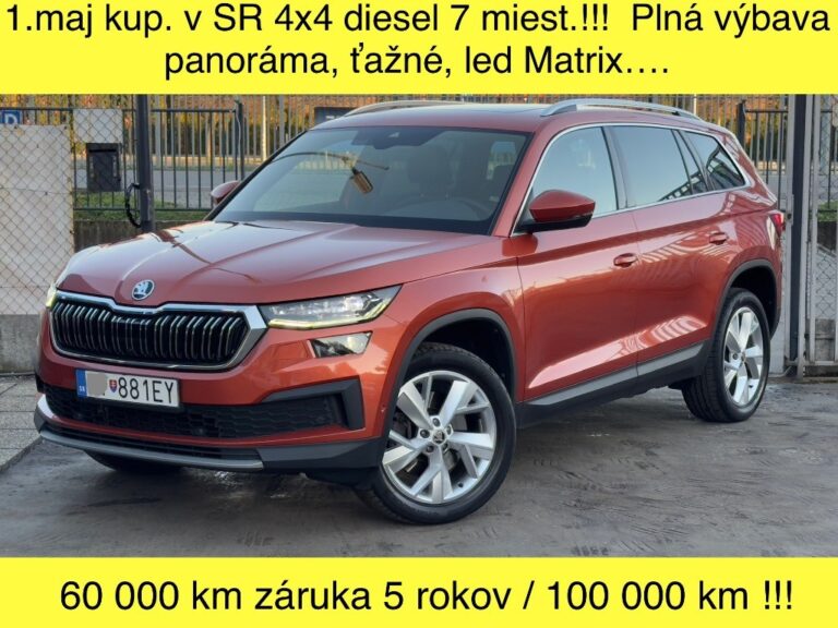 Škoda Kodiaq 2.0 TDI SCR EVO Joy Plus DSG