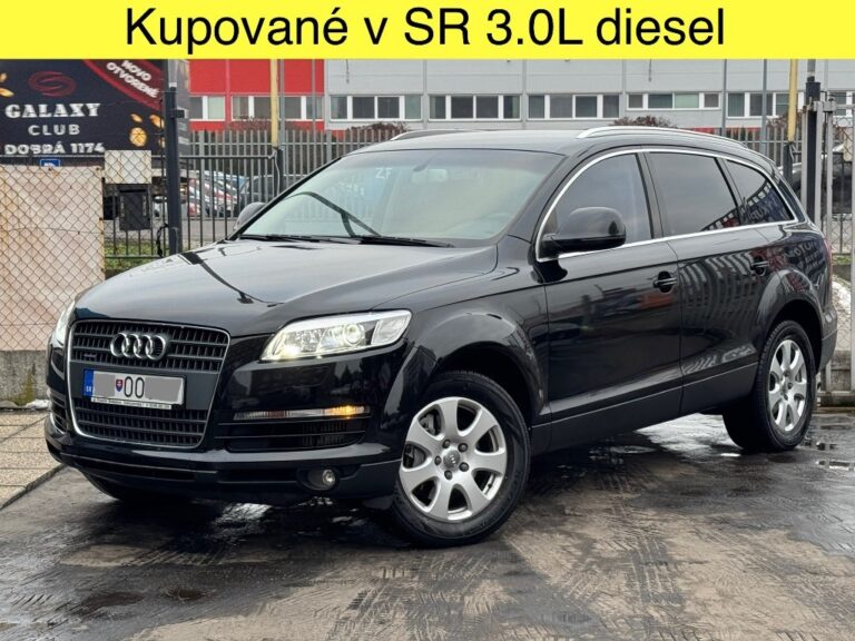 Audi Q7 3.0 TDI quattro tiptronic